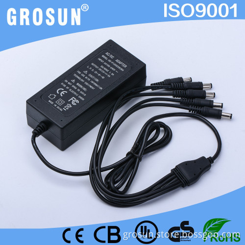 Online Shop China 12V 5A Regulated 60W Desktop DC Adapter Power Supply Charger Adapter - Multiple Use